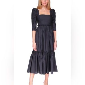Cara Cara NYC Blue Hill Dress in Black